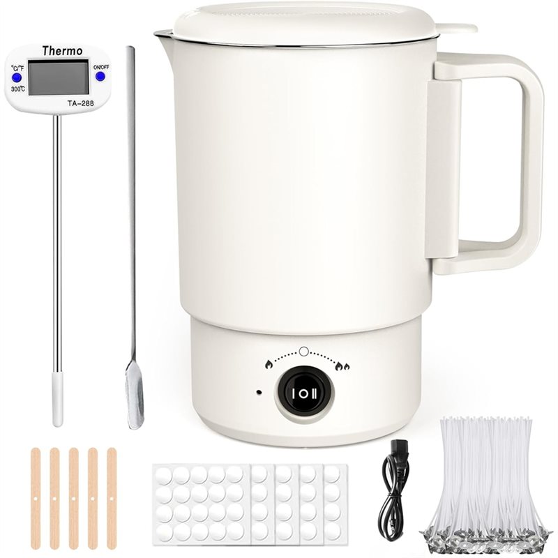 Soap Making Pot - Электрический воскоплавитель A47U с термометром, 800