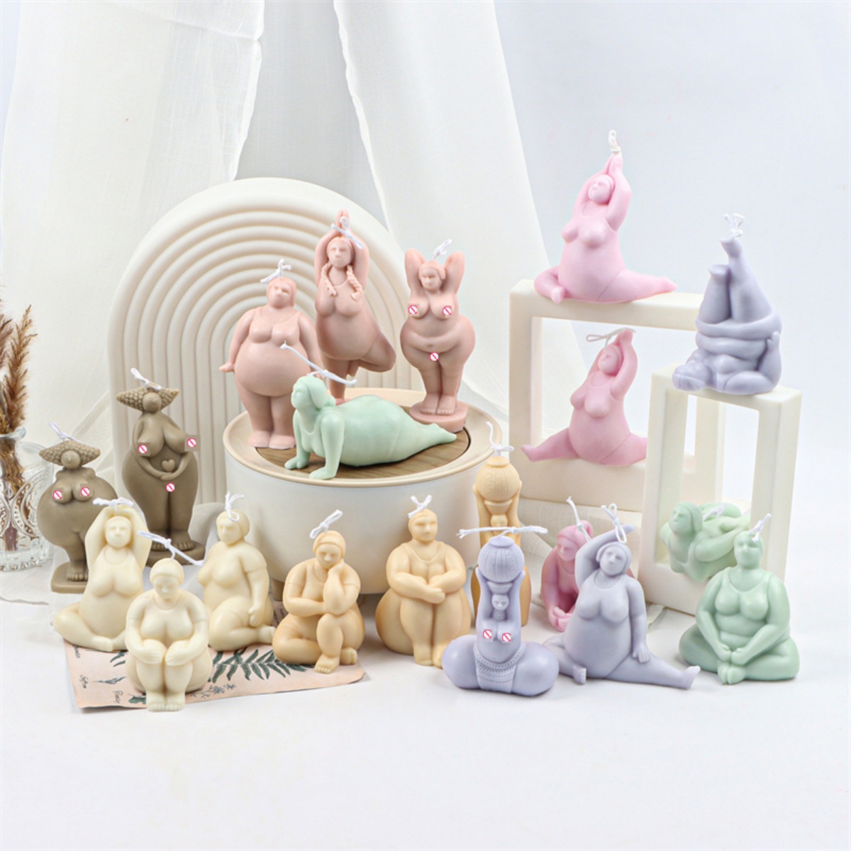 Soap Making Additives - 3D форма для свечи для тела,