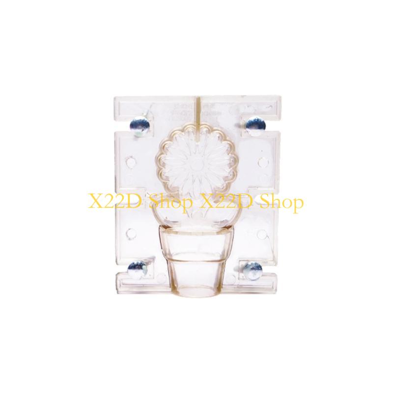 Soap Making Pot - X22D Цветочная форма для свечей, пластиковая