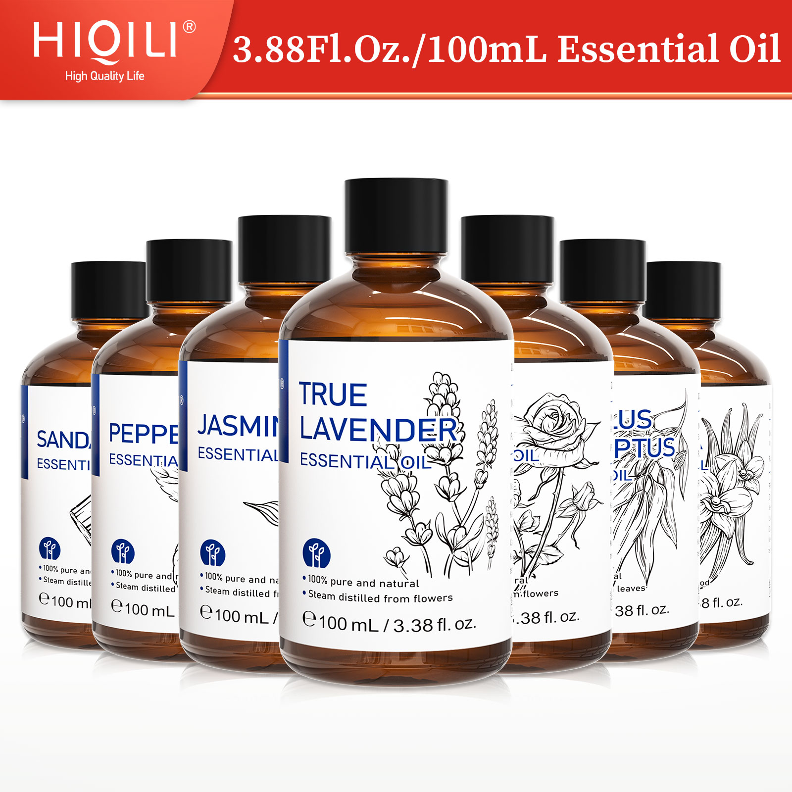 Soap Making Ingredients - HIQILI 100% натуральное эфирное масло, 100