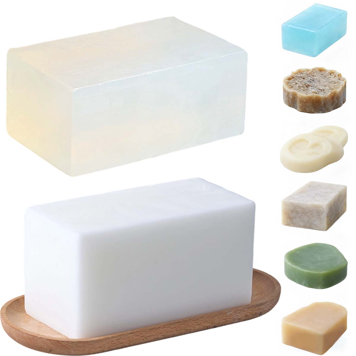 1000 г прозрачная белая основа – обзор и цена Soap Making Ingredients