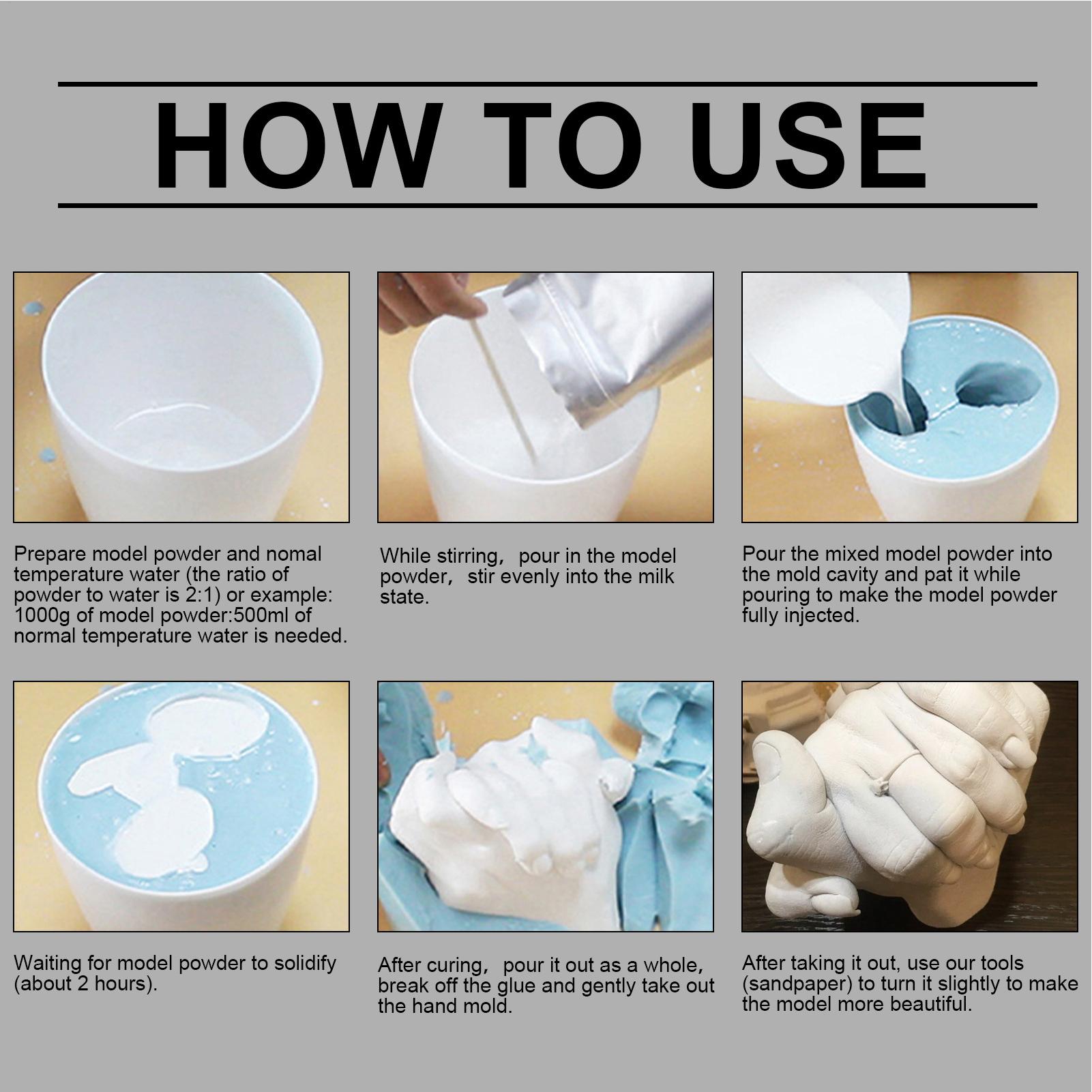 Набор для создания слепков рук – обзор и цена Soap Making Ideas